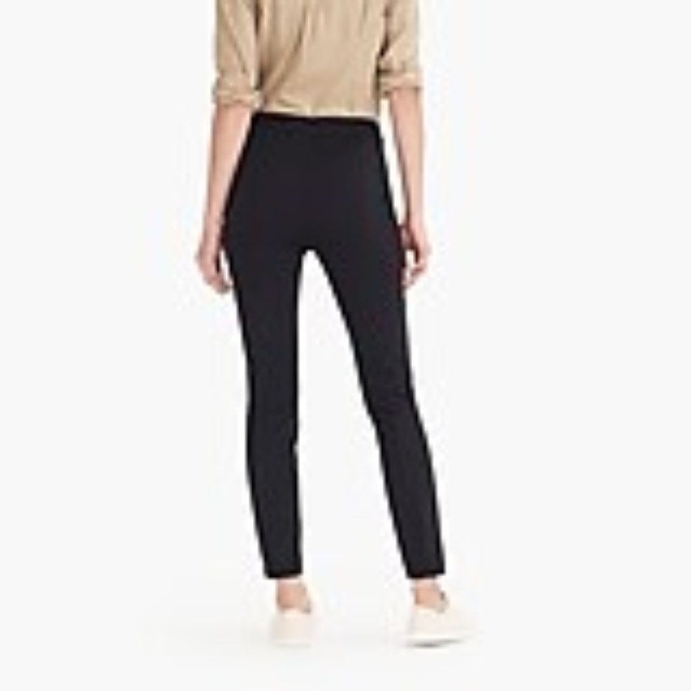 J. Crew Black Pixie Pants Size M - image 5